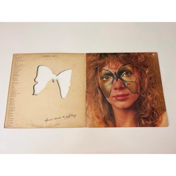 Cheryl Dilcher Butterfly LP 1973 A&M SP-4687 SP 4394 Gatefold Die Cut Lyrics EX - Picture 2 of 10